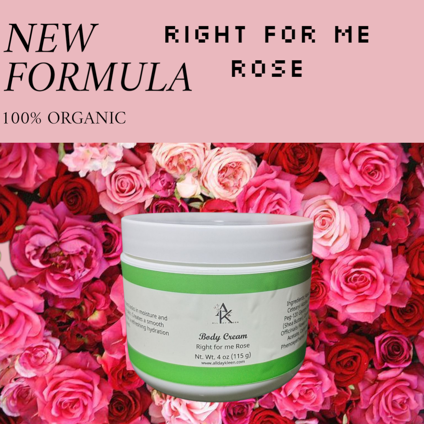 Organic Body Cream