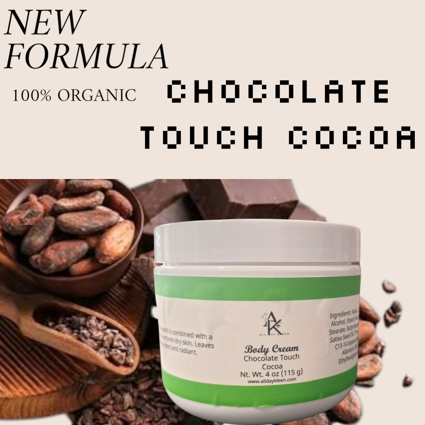 Organic Body Cream
